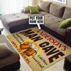 Personalized Man Cave Rug 05429