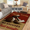 Personalized Gym Room Rug 07012