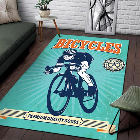 Bicycles Premium Quality Goods Rug 06714