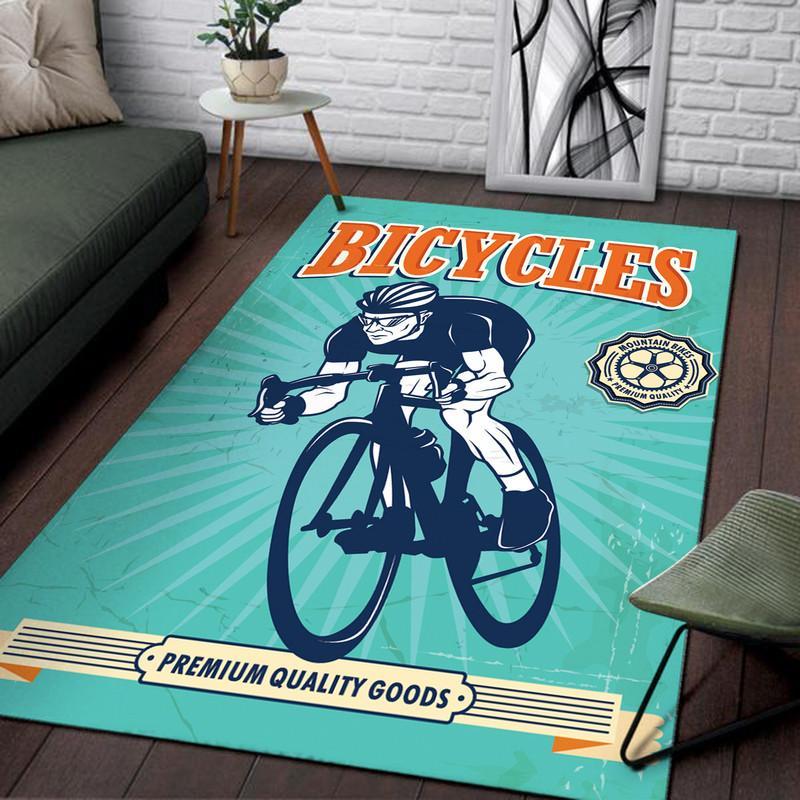 Bicycles Premium Quality Goods Rug 06714