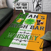Personalized Irish Pub Rug 05480