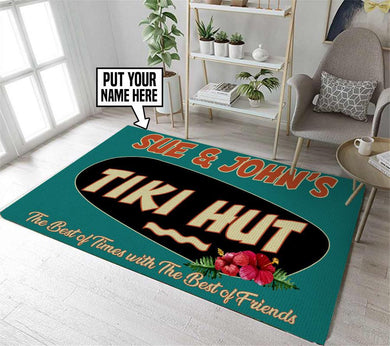 Personalized Tiki Hurt Rug 05582