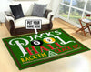 Personalized Pool Hall Rug 06626
