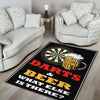 Dart And Beer Rug 06830