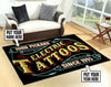 Personalized Electric Tattoo Rug 06051