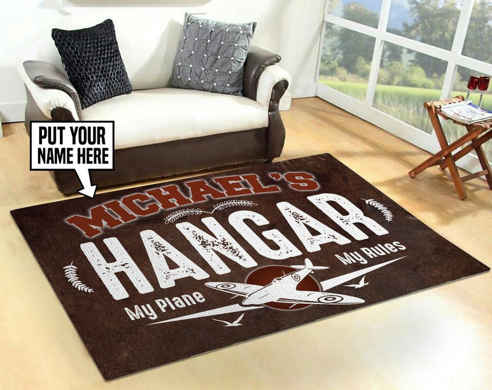 Personalized Hangar Rug 06314