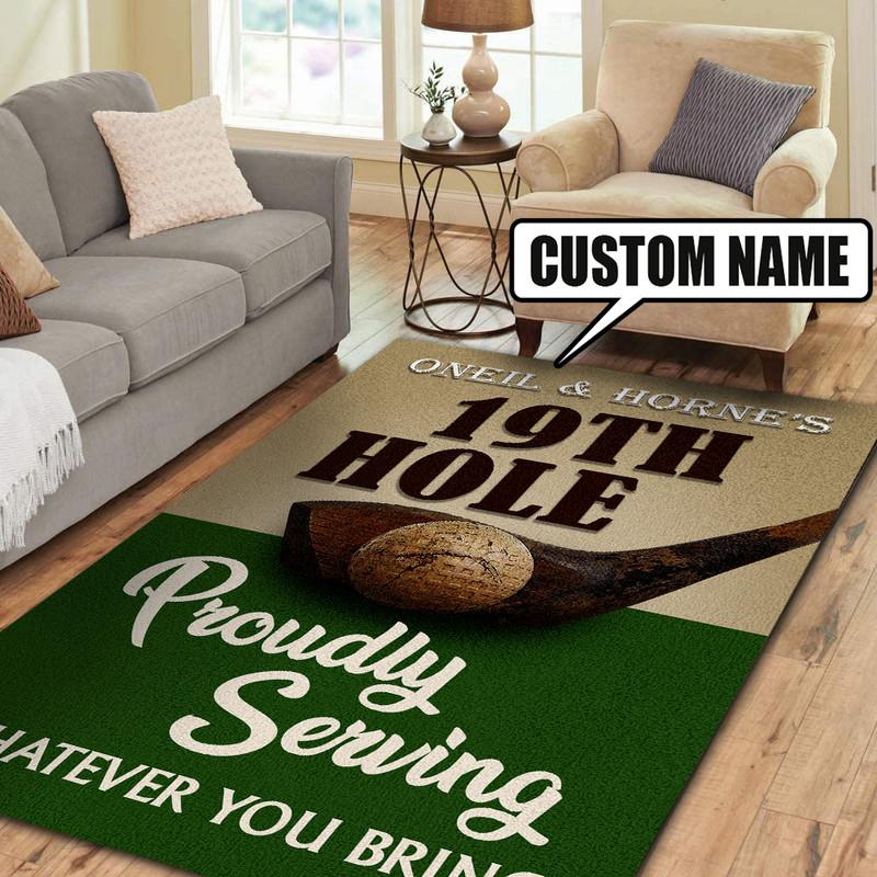Personalized Golf Rug 07148