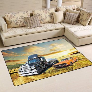 Convoy Rug Convoy Mack Truck Rubber Duck Truck General Lee The Dukes Of Hazzard 01741