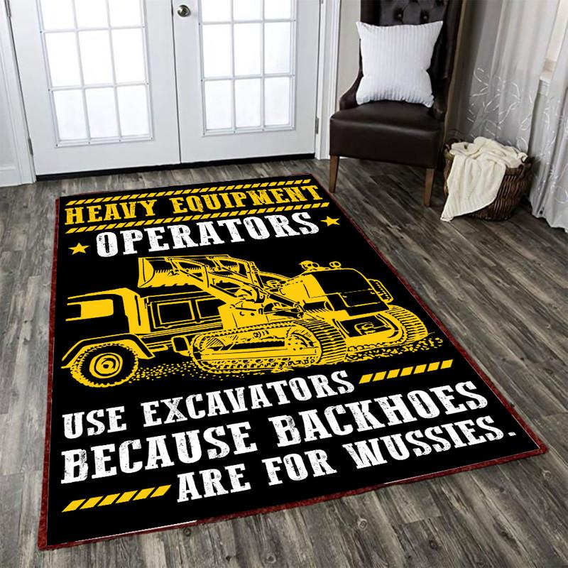 Excavator Operator Rug 05506