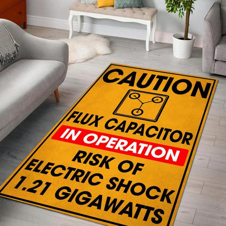 Flux Capacitor 1.21 Jigawatts Rug 06058