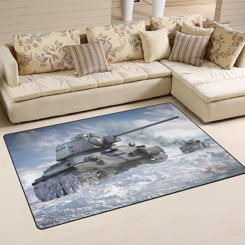 Soviet Rug T34 57 Soviet Tank 05017