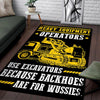 Excavator Operator Rug 05506