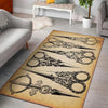 Scissors Barber Shop Decor Rug 06006