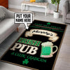 Personalized Irish Pub Rug 05528