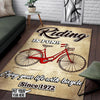 Personalized Riding Is Fun Rug 05928