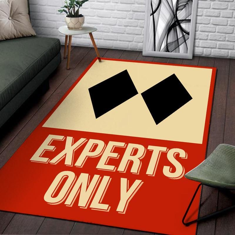 Ski Expert Only Rug 05842