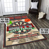 Personalized Darts Parlor Rug 06087