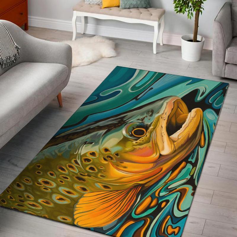 Fishing Rug Fishing 03545