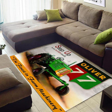 Oliver 77 Tractor Farm Rug 05301