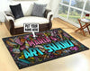 Personalized Art Studio Rug 06449