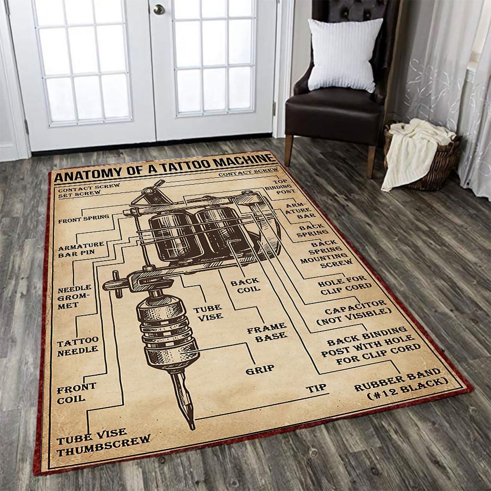 Tattoo Machine Rug 06623
