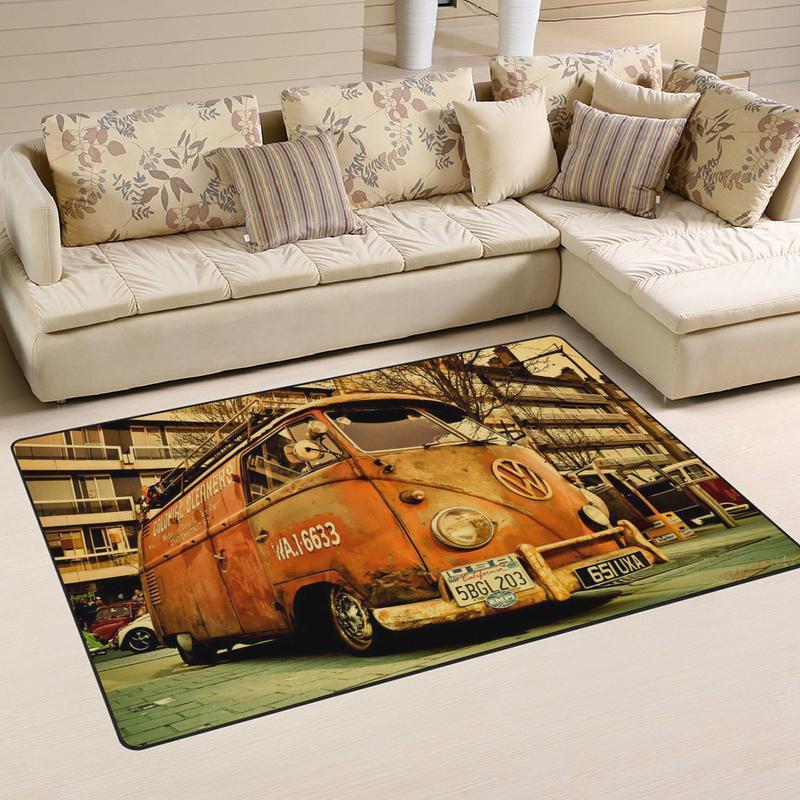 Campervan Rug Volkswagen Camper Van 02753