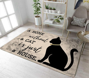 A Home Without A Cat Is Just A House Rug 05737