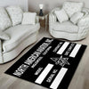 North American Aviation Data Plate Rug 05235
