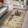 Tattoo Machine Rug 06623
