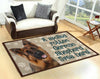 A Spoiled Rotten German Shepherd Lives Here Rug 05872