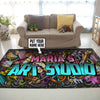 Personalized Art Studio Rug 06449