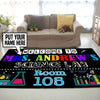 Personalized Science Teacher Rug 05587