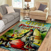 Gypsy Fortune Teller Vintage Rug 07083