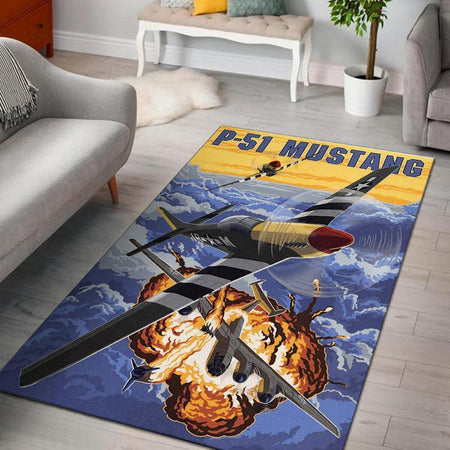 P 51 Mustang Rug 05213