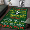 Billiard Pool Room Rug 06053