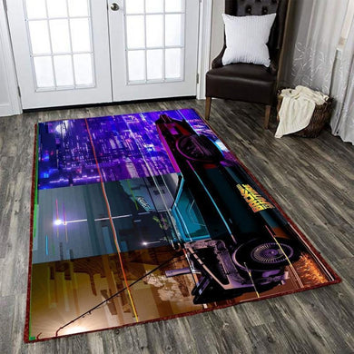 Btf Rug Back To The Future Delorean Bttf Time Machine 03592