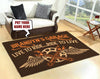 Personalized Garage Live To Ride Ride To Live Rug 06611