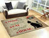 A Home Without A Cat Is Just A House Rug 06014