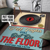 Personalized Vinyl Record Rug 05583