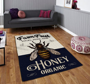 Personalized Bee Farm Rug 07150