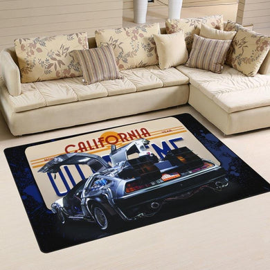 Btf Rug Back To The Future Marty Mcfly Delorean Dmc Bttf 02409