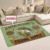 Personalized Fishing Rug 05397