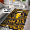 Personalized Home Bar Rug 06457