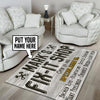 Personalized Fixit Shop Rug 05445