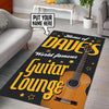 Personalized Guitar Lounge Rug 05977
