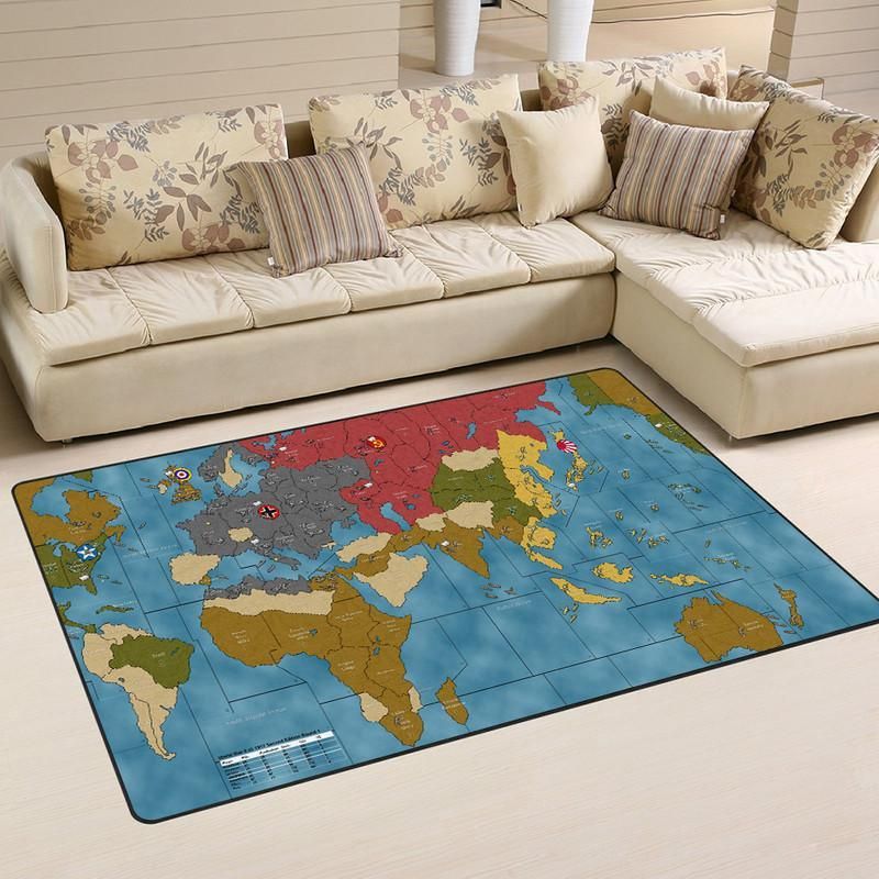 Axis And Allies Map Rug 05123