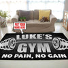 Personalized Gym Room Rug 06446