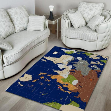 Axis And Allies Map Rug 05122