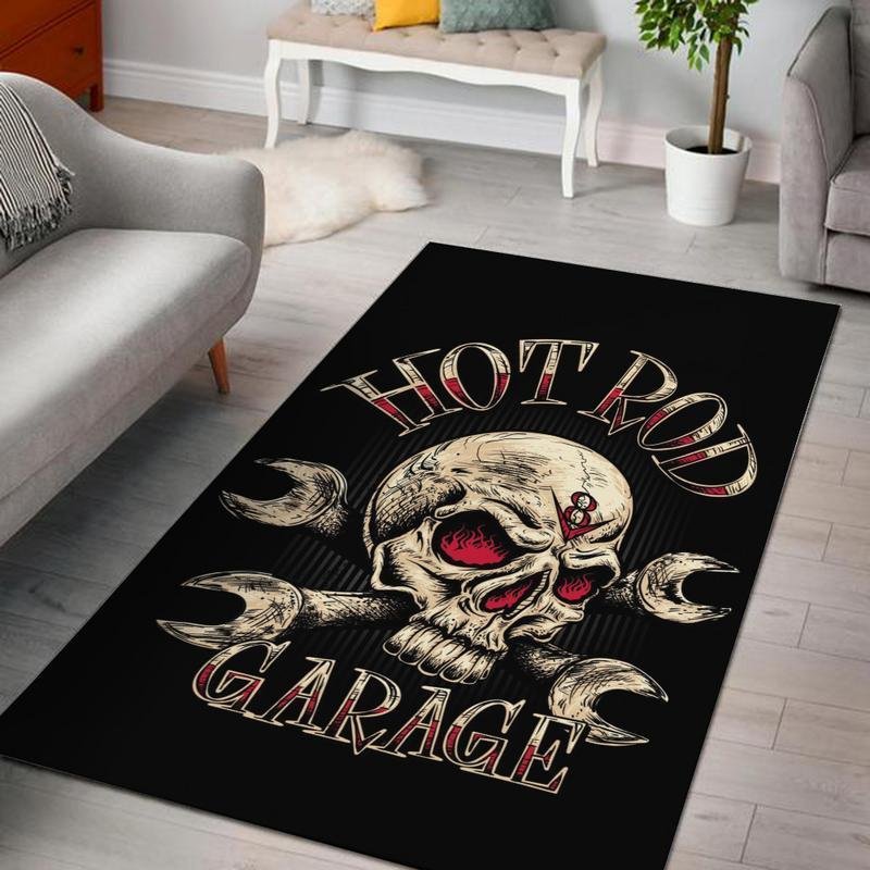 Hotrod Rug Hot Rod Garage 02782