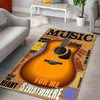 Guitar Music Rug 06182